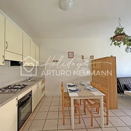 635 - Bilocale A Al Villaggio Rosa, Con Giardino E Barbecue In Muratura, Climatizzato - E Navetta Privata Inclusa Al White Club *