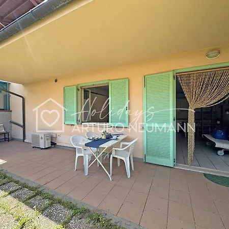 アパート 635 - Bilocale A Al Villaggio Rosa, Con Giardino E Barbecue In Muratura, Climatizzato - E Navetta Privata Inclusa Al White Club *
